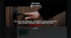 Desktop Screenshot of anytime-locksmith.ca